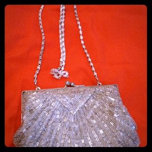 1960s gold beaded Le Regale purse